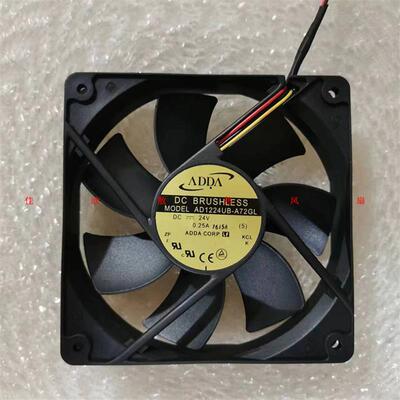 议价原装ADDA12CMAD1224UB-A72GL1202524V0.25A变频器散热风扇