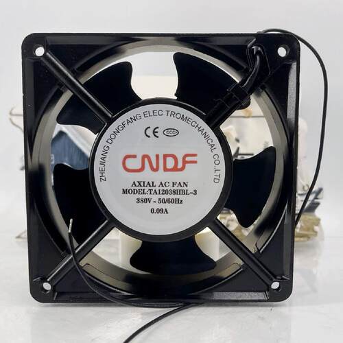 议价全新CNDF东方TA12038HBL-3HSL-2220V380V轴流风机12cm散热风