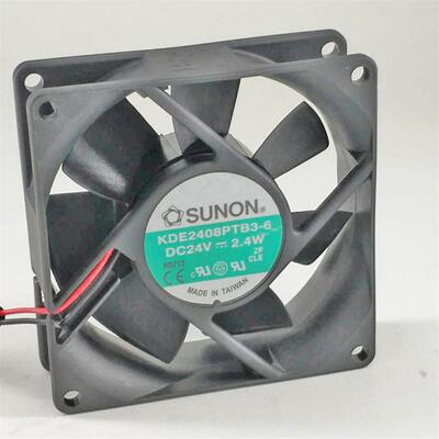 议价建准sunonKDE2408PTB3-68025DC24V2.4W8cm变频器服务器风扇