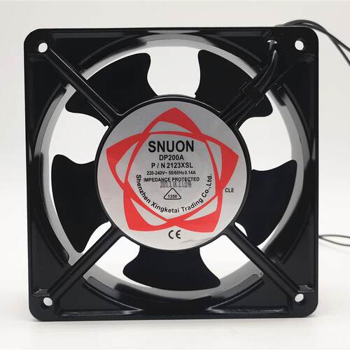 议价SNUON12038散热风扇220VDP200AP/N2123XSL机柜散热风扇轴流