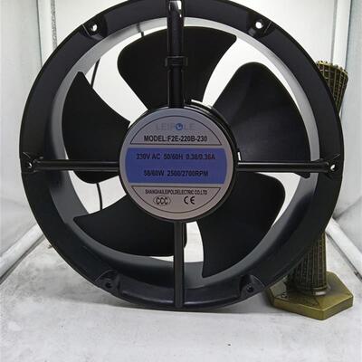 议价全新LEIPOLD雷普散热风扇220*60风机AC220V滚珠F2E-220B-230