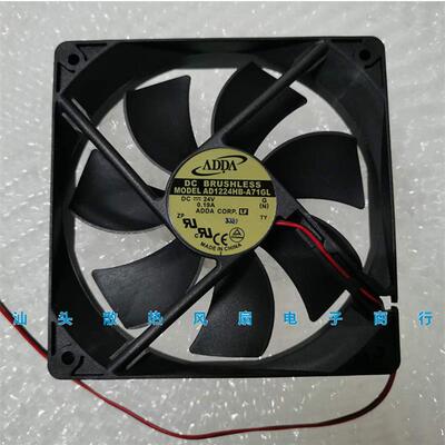 议价全新ADDAAD1224HB-A71GL1202524V0.19A12CM12厘米散热风扇