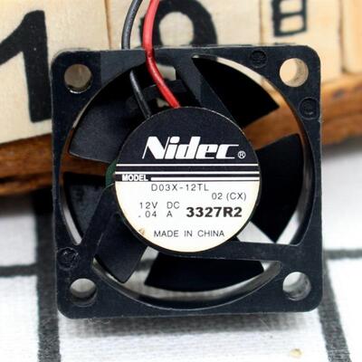 议价NIDECD03X-12TL12V0.04A30103厘米/CM笔记本大风量散热风扇