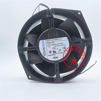议价全新EBMPAPSTW2S130-BM03-01230V0.31A1705547/46W散热风扇