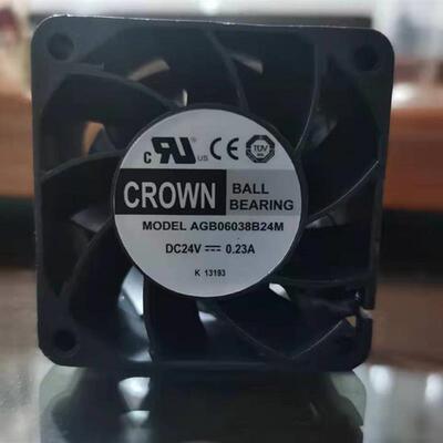 议价AGB06038B24M惯展CROWN风机603824V0.23A6CM变频器散热风扇