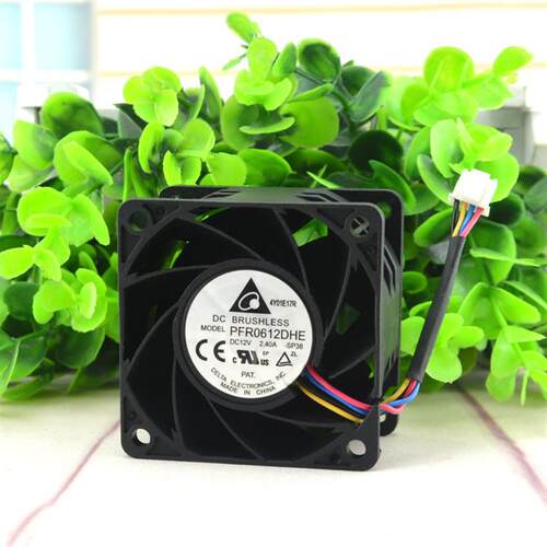 议价台达PFR0612DHE12V2.40A60386cm主板PWM温控调速暴力风扇