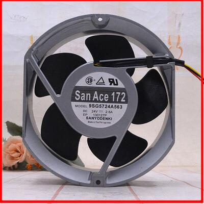 议价SANYOSanAce1729SG5724A56324V2.6A17251变频器风扇