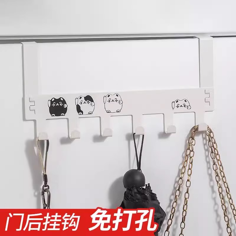 无痕门后挂钩家用免打孔