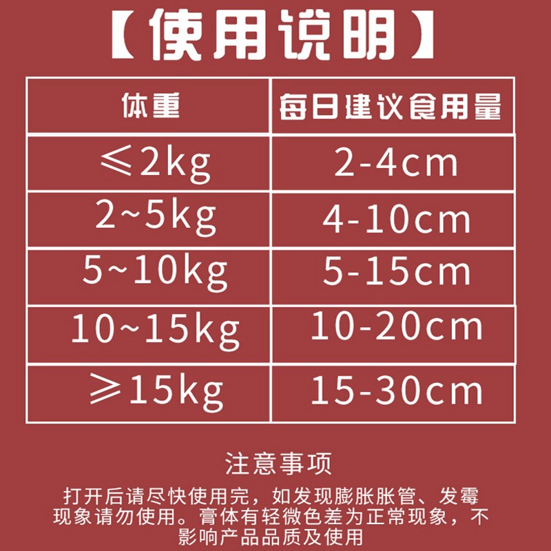 狗狗营养膏萨摩耶宠物成犬狗幼犬营养补充微量元素维生素