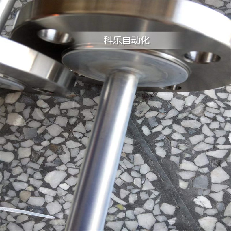 防腐热电阻pt100热电偶k型WZPKF-430/231烧结四氟乙烯F46法兰套管