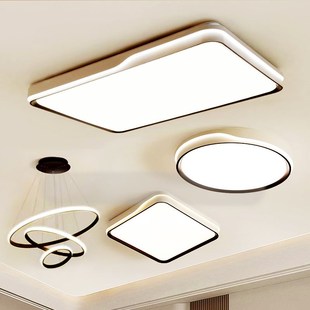包安装 卧室吸顶儿童房间全光谱护眼北欧风灯具 中山客厅灯2024新款