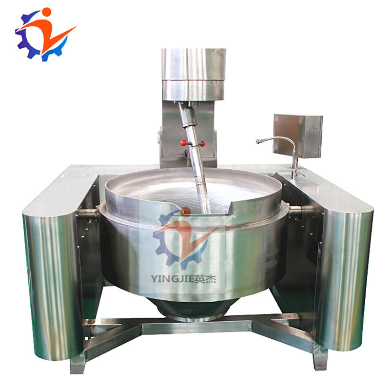 全自动行星搅拌炒锅不锈钢电加热中央厨房炒菜机香菇肉酱熬制设备