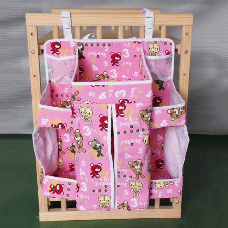 宝宝婴儿床挂袋收纳袋床头尿布尿片奶瓶整理袋卧室收纳储物母婴,收纳整理,收纳挂袋,淘宝优惠券,粉丝福利购,淘宝优惠卷