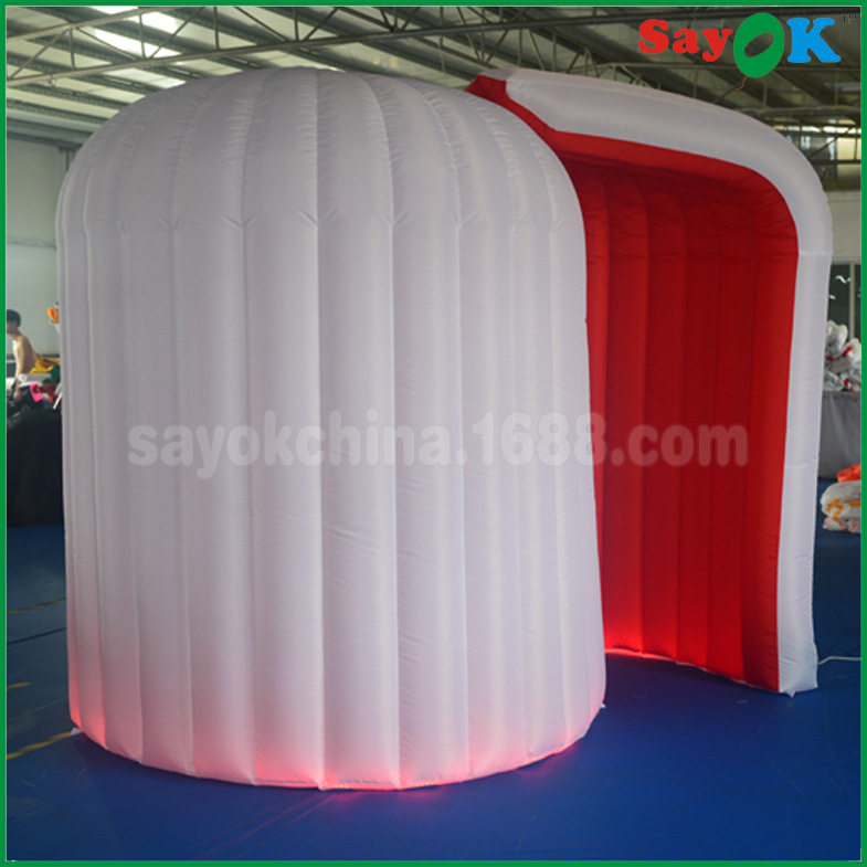 Snail inflatable photo booth igloo便携式广场蜗牛充气照相亭