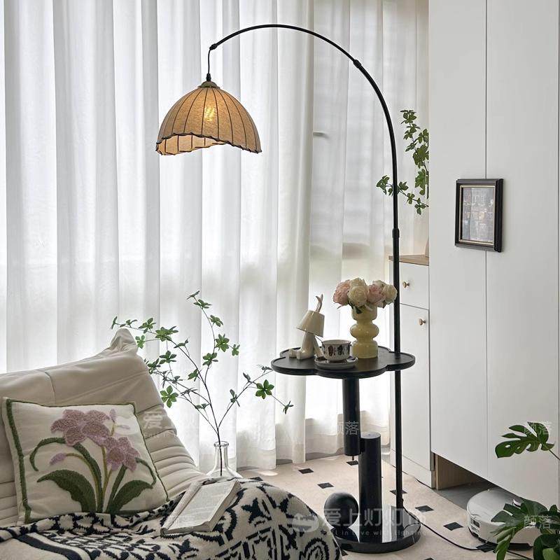 中古风客厅落地灯沙发旁边几复古美式氛围感法式置物架台灯一体,畜牧/养殖物资,畜牧/养殖器械,淘宝优惠券,粉丝福利购,淘宝优惠卷