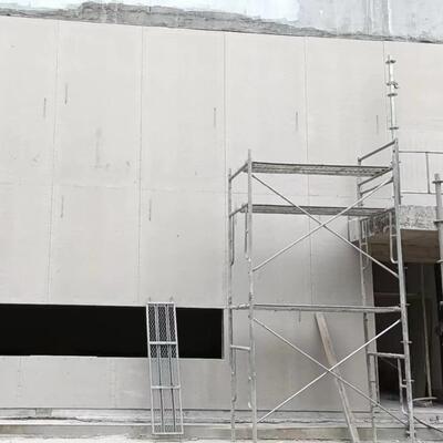 建元泄爆泄压墙面硅酸盐泄爆板9mm工业化工厂房泄压墙面包工包料