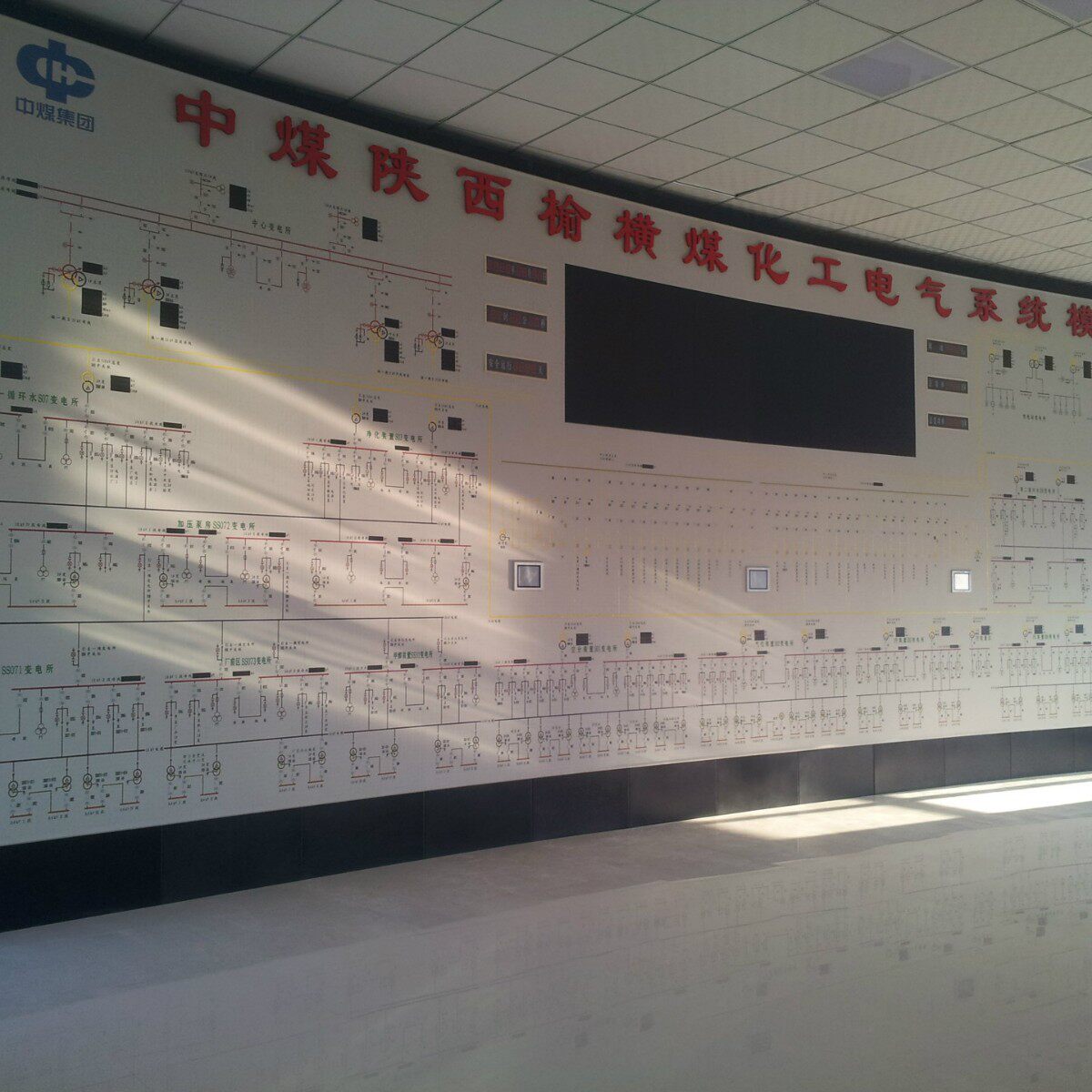 机场配电模拟盘电力五防系统控制模拟屏灯光手动操作模拟图板