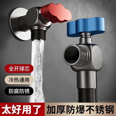 全铜大流量冷热水开关球阀