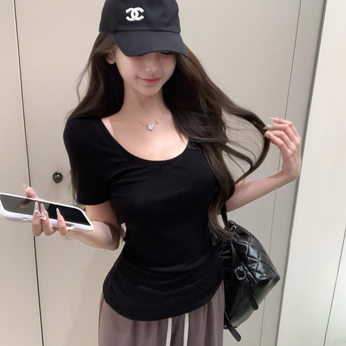 CutieFav修身短袖打底衫上衣