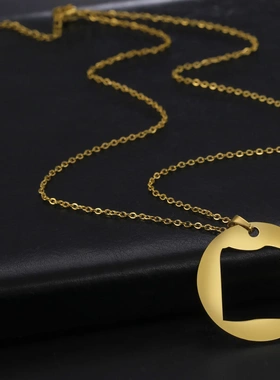 欧美热销埃及项链个性百搭切割不锈钢项链不褪色直销