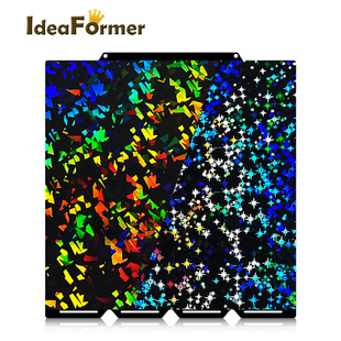 IdeaFormer3d打印机配件276*293 PEF热床钢板适用于SNAPMAKER U13D打印机