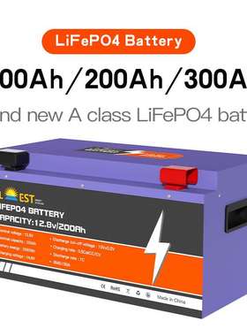 100 200 300 Ah Brand new A class LiFePO4 battery