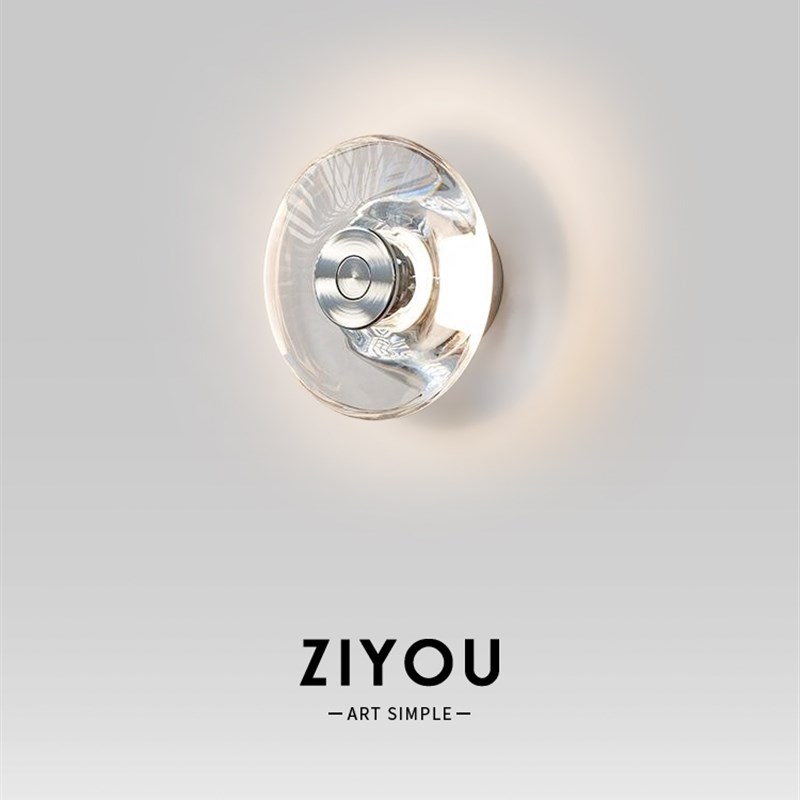 Ziyu意大利无障碍豪华床头壁灯简约设计师创意高端走廊入口过道氛