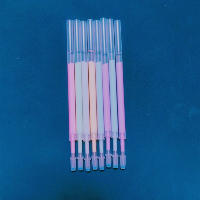 六色点点胶水笔芯(未拍满25元不发货 拼单满25元发货30支)