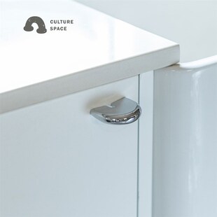 造就工间 复古简约美观拉手 铜制n型柜门抽屉衣柜把手橱柜鞋柜