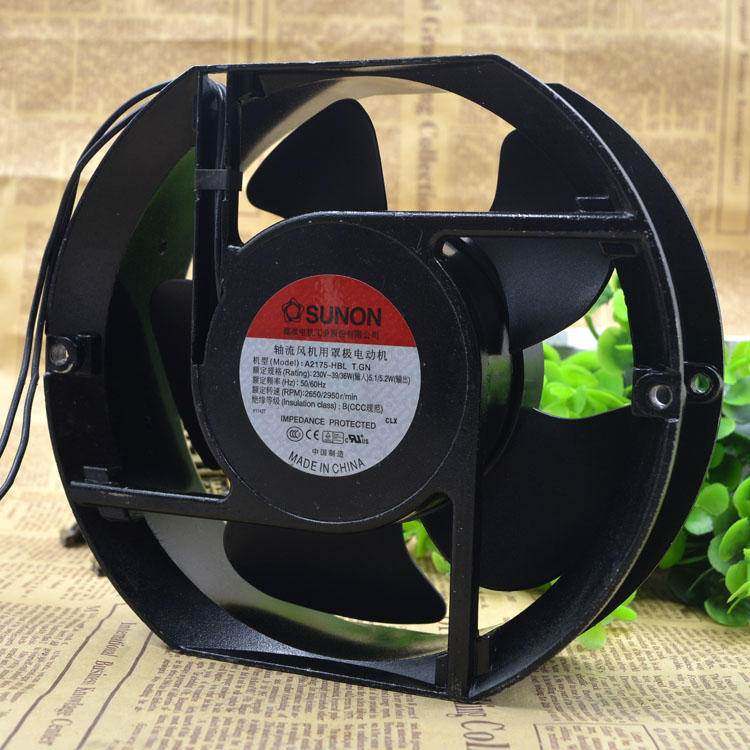原装建准A2175-HBL/HBT T.GN 220V 17251椭圆形滚珠散热风扇