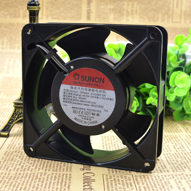 全新原装正品 12038 AC220V DP200A 2123XBT.GN 全金属交流风扇