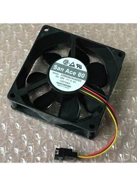 109R0824G4D01全新san ace80 8025 24V 0.2A 3线轴流变频器风扇