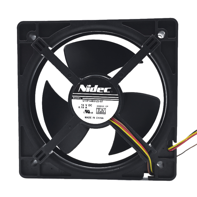 适用冰箱配件U11P14BS1Z3-57 14V DC 0.19A 冷风冷冻静音风扇