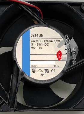 德国风扇3214J/2H3F/39HU/2N/JM/JN/JH 24V 高端设备风扇9CM