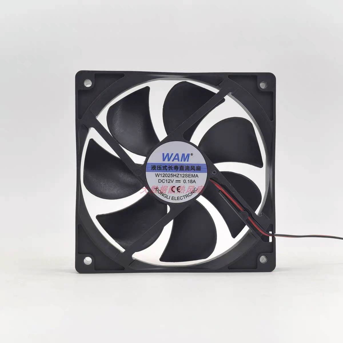 全新WAM液压式长寿直流风扇 W12025HZ12SEMA机箱机柜散热风扇
