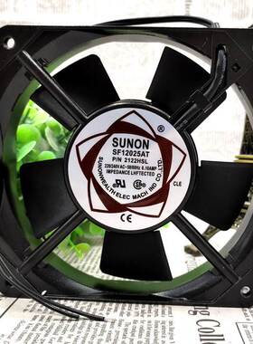 SF12025AT 2122HSL/HBL 12CM 12025 220V双滚珠交流风机 散热风扇