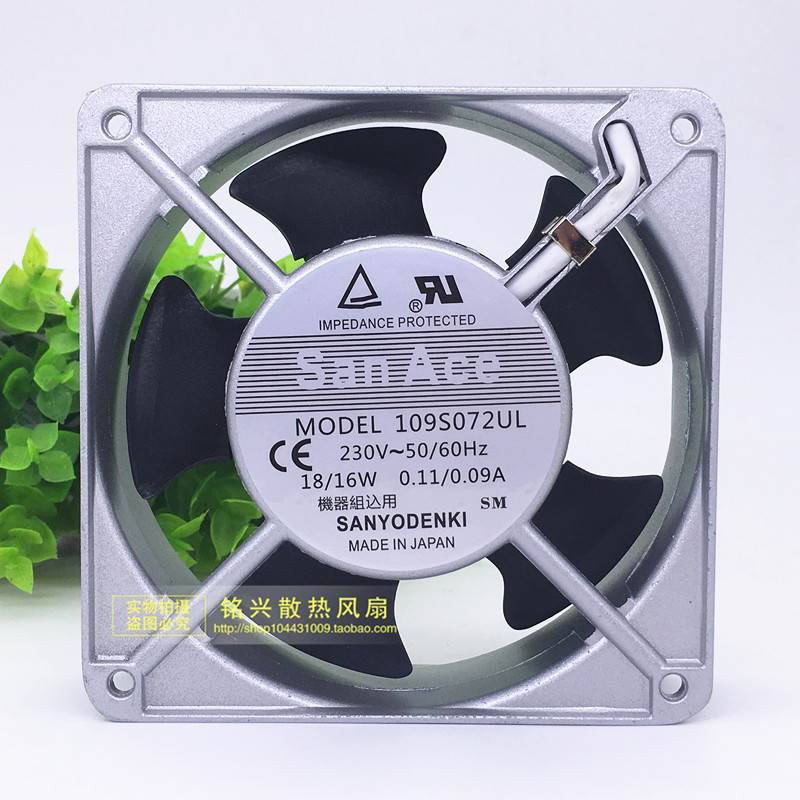 全新原装 San Ace 109S072UL 220V 12038 进口大风量散热风扇