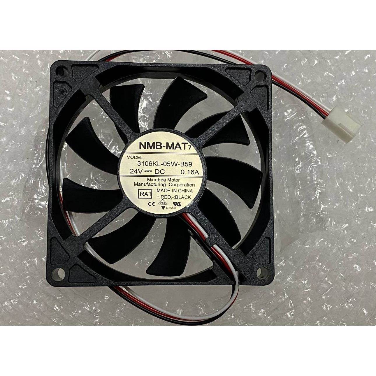 3106KL-05W-B59/08015SS-24N-AL/BL 8015滚珠三线报警24V轴流风扇