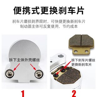 BF碟式 气缸 D数控车床制动器L15气动工业刹车20 10压空刹车气缸Z