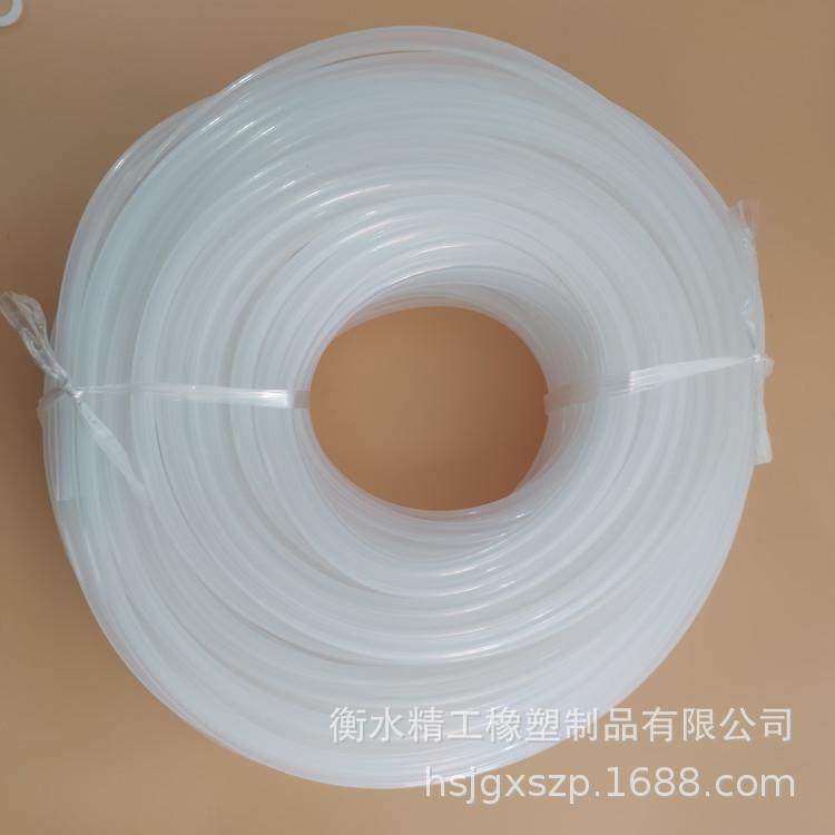 硅胶管 乳白色工业级硅胶管 铂金硫化硅胶管 透明夕胶管