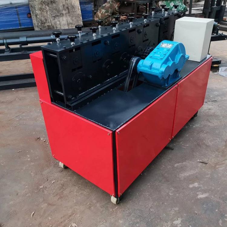 小型钢管调直机蔬菜大棚钢管拉直机弯曲管修复机铝管直管机