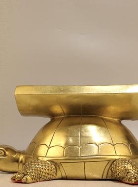 铜龟摆件黄铜乌龟铜字龟家居装饰工艺品摆设