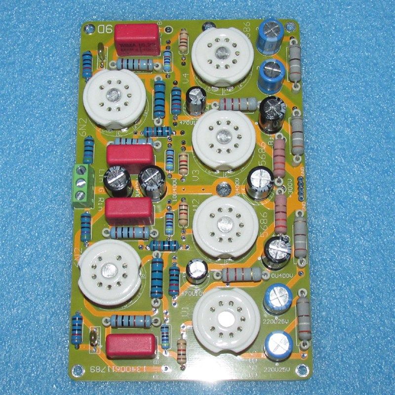 6N2+6P14靓音的美国Dynaco大力宝胆机推挽线路功放板立体声LG279B