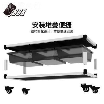 VBOX爬柜铝合蛇柜布鲁克繁牛WPB蛇宫蜥金蜴蓝舌饲养箱加热殖守爬