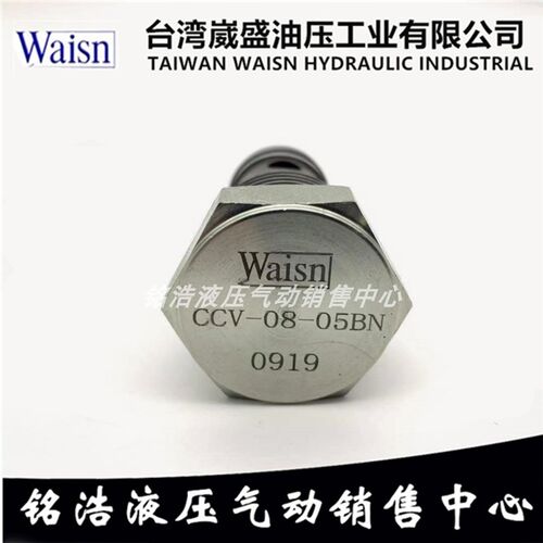 WAISN插装阀CCV-02/04/08/16/20-05BN/05AN/20BN/20AN/60AN/60BN