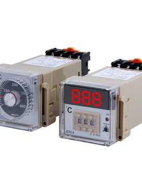 温控仪E5C4-R20K 数显温度表 温控器 K型0-399 恒温控制器