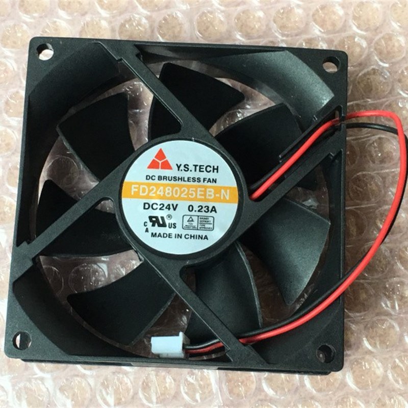 全新 Y.S.TECH FD246025EB FD248025EB-N 24V 英威腾变频器风扇