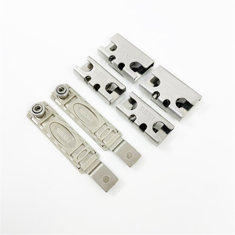 断桥铝系统门窗不锈钢锁点传动杆锁座纱窗平开窗防撬防盗锁扣配件