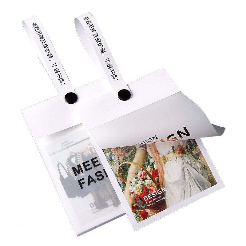 吊牌定制服装店商标挂牌制作半透合成纸牌订做轻奢风女装衣服吊牌