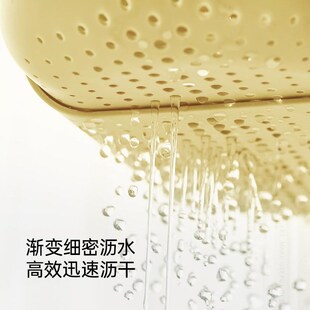 摩卡色可伸缩沥水篮厨房水槽沥水架洗菜盆置物架水果蔬菜家用滤水